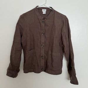 Sigrid Olsen Linen Top